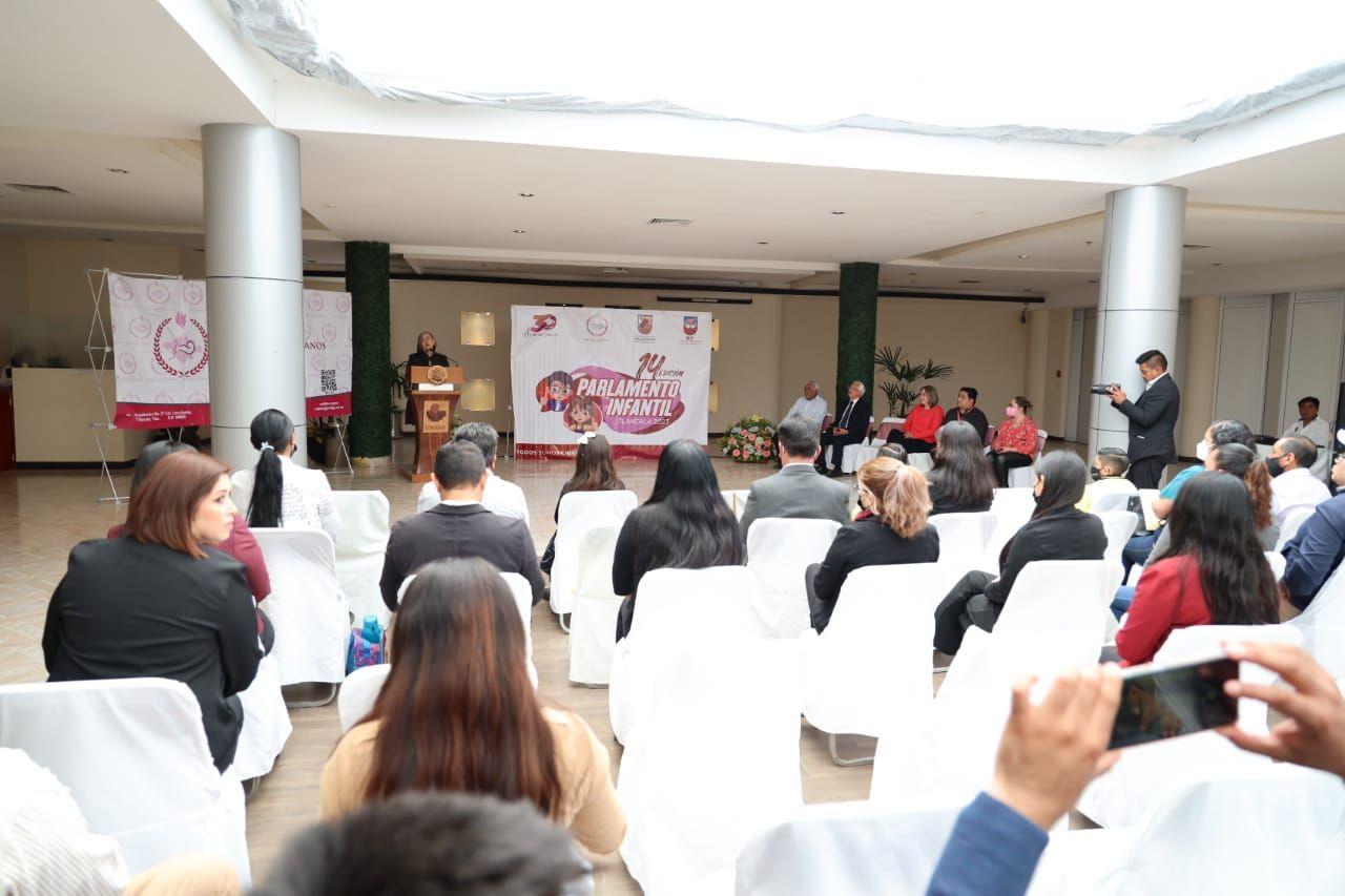 Chiautempan, sede de la 2da. etapa de la 14 edición del parlamento infantil Tlaxcala 2023