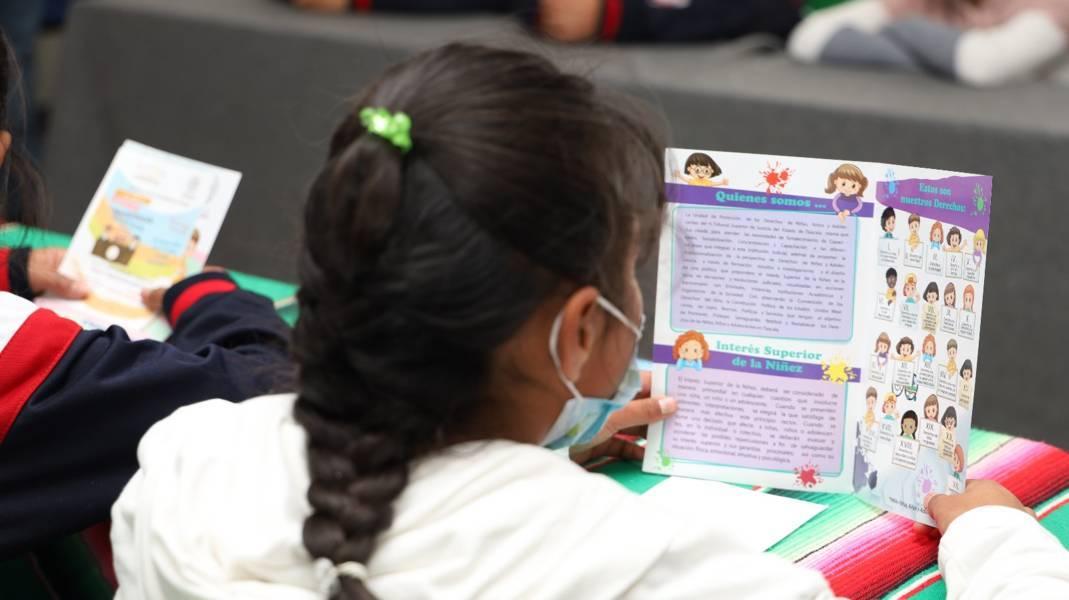 Promueve Presidenta del TSJ la convocatoria “Magistradas y Magistrados Infantiles por un Día”, en Cuaxomulco y Santa Cruz Tlaxcala 