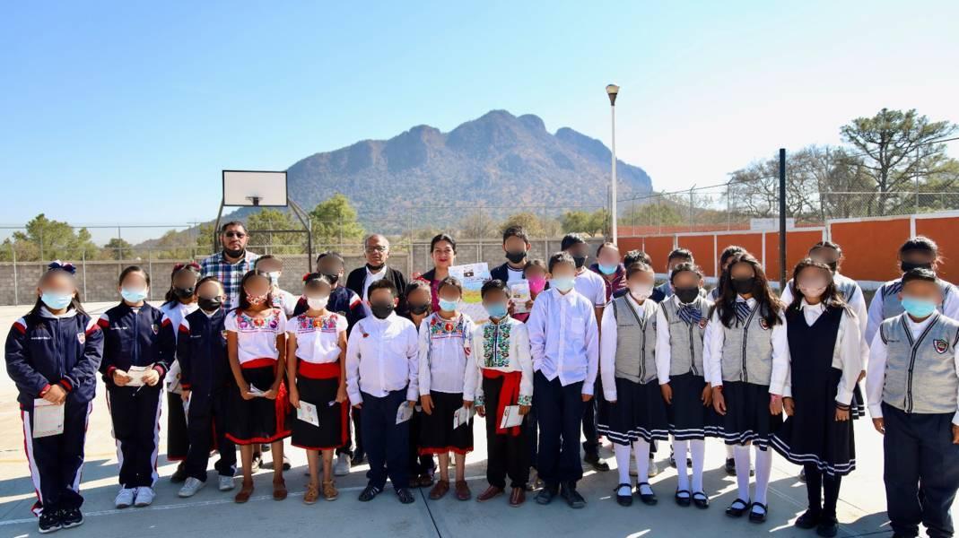 Promueve Presidenta del TSJ la convocatoria “Magistradas y Magistrados Infantiles por un Día”, en Cuaxomulco y Santa Cruz Tlaxcala 
