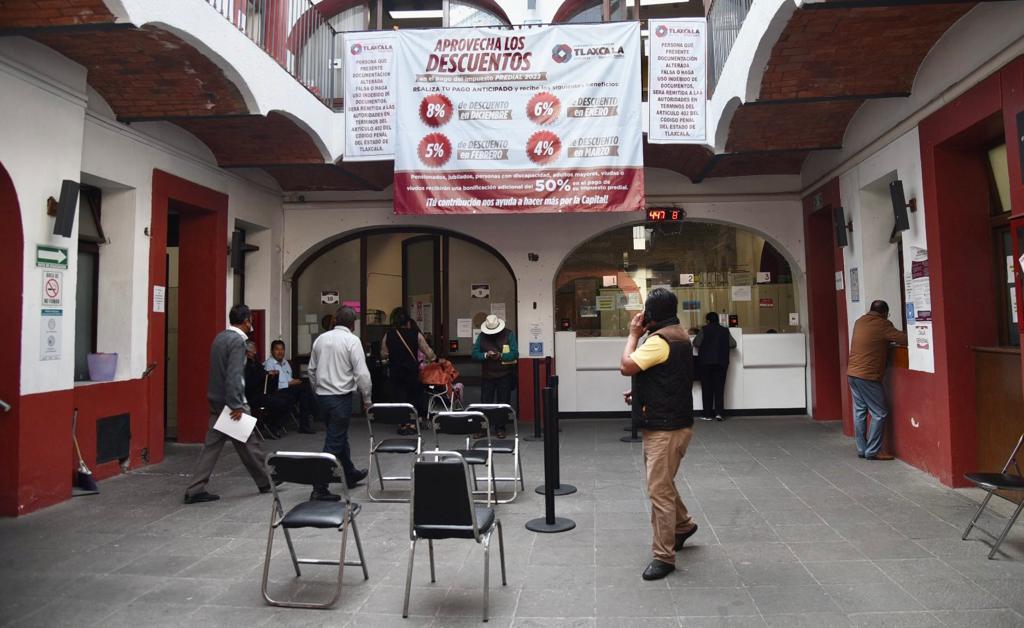 Aprovechan en Tlaxcala Capital últimos días de descuentos en pago de predial