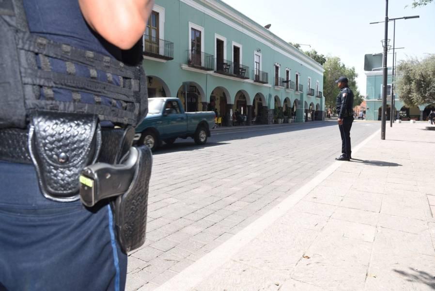 Fortalece seguridad para la población el Gobierno de la Ciudad de Tlaxcala