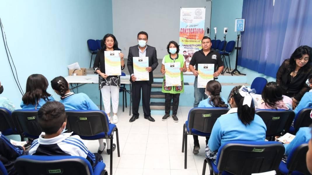 Acerca TSJ convocatoria “Magistradas y Magistrados Infantiles por un Día” a Tenancingo