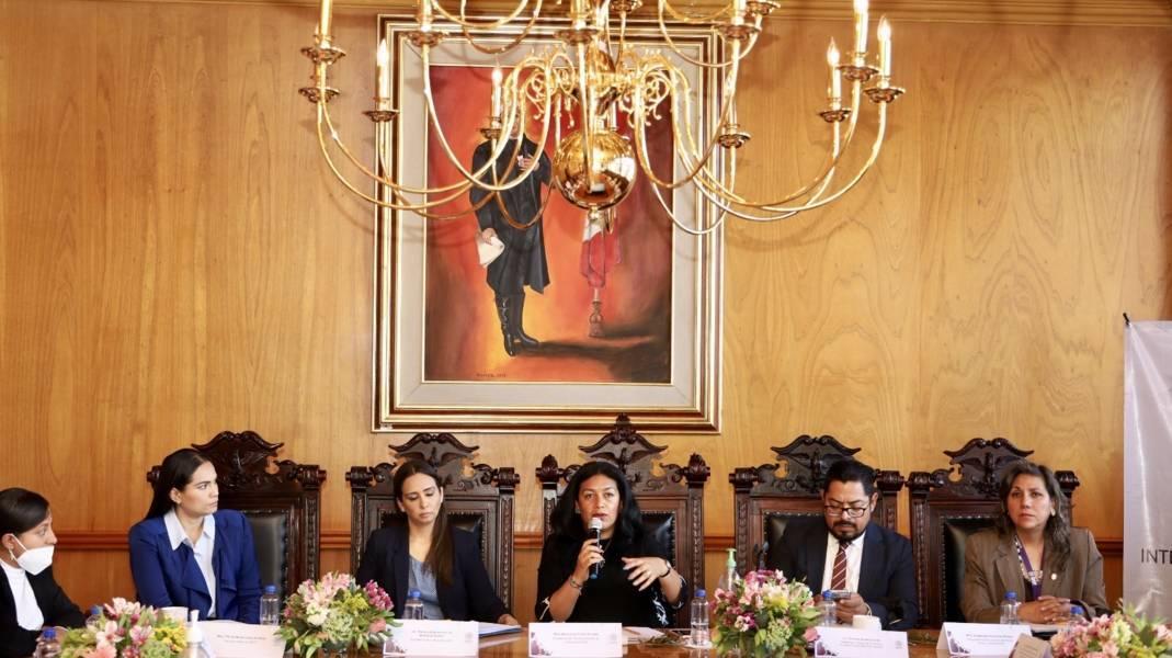 Realizan TSJE y SEDIF “Mesa interinstitucional” en favor de la niñez tlaxcalteca