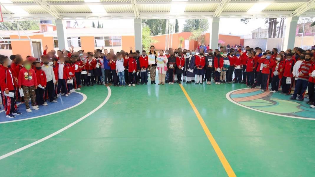 Difunde Presidenta del TSJ la convocatoria “Magistradas y Magistrados Infantiles por un Día”, en Ixtenco y Huamantla