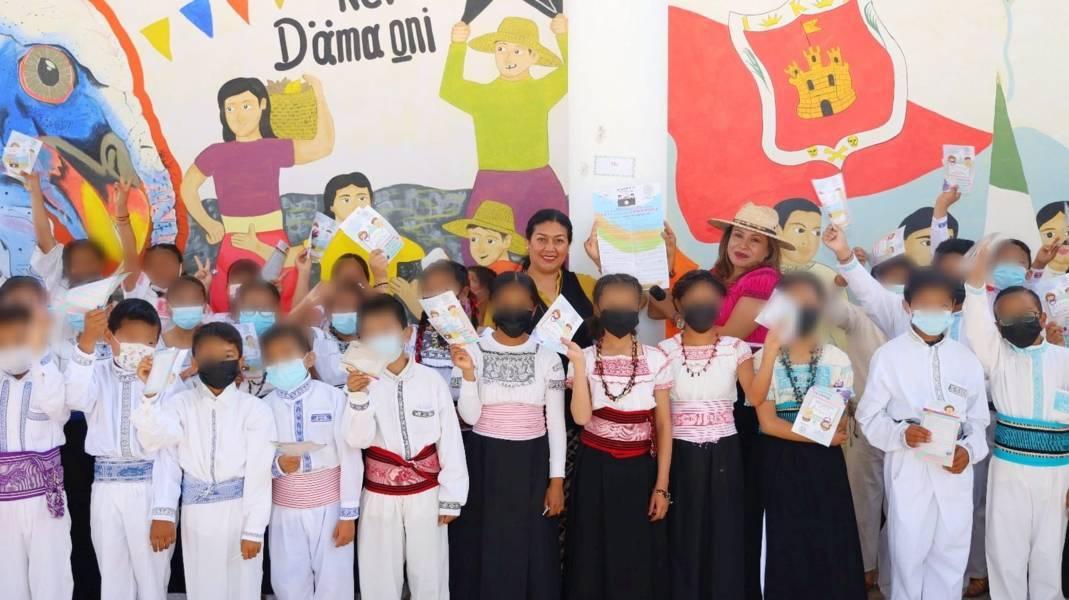Difunde Presidenta del TSJ la convocatoria “Magistradas y Magistrados Infantiles por un Día”, en Ixtenco y Huamantla