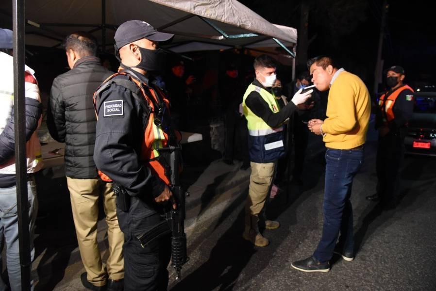 Aprueban automovilistas la aplicación del alcoholímetro en Tlaxcala Capital