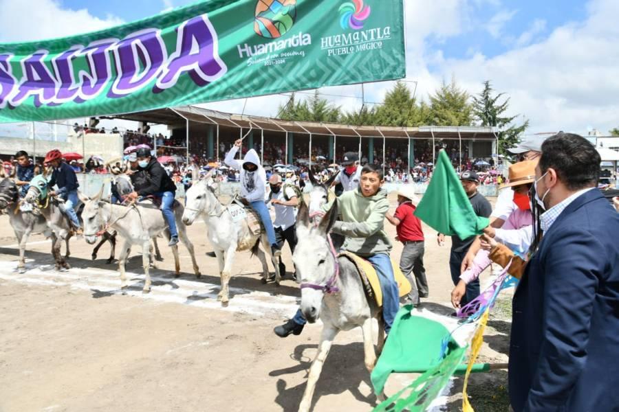 Arranca con gran emoción la Feria de Huamantla con el “Festival de los Burros”
