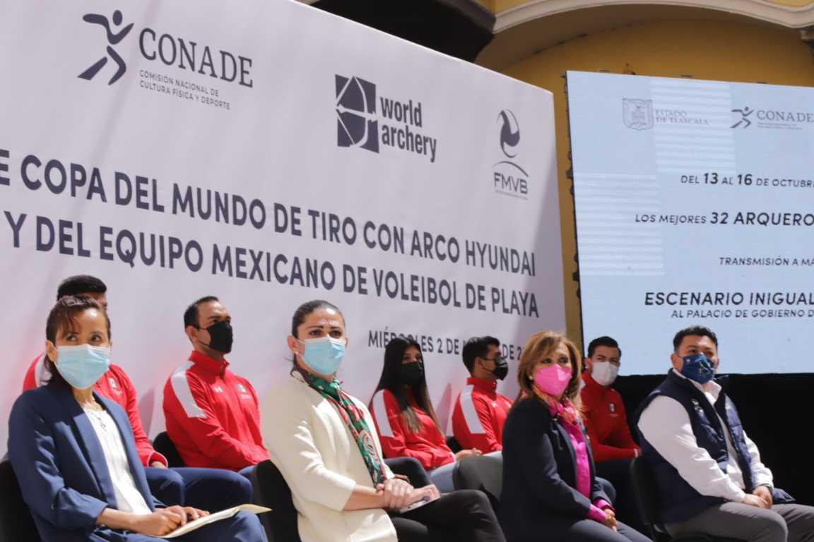Tlaxcala está lista para albergar el tour mundial de voleibol de playa y la copa del mundo de tiro con arco