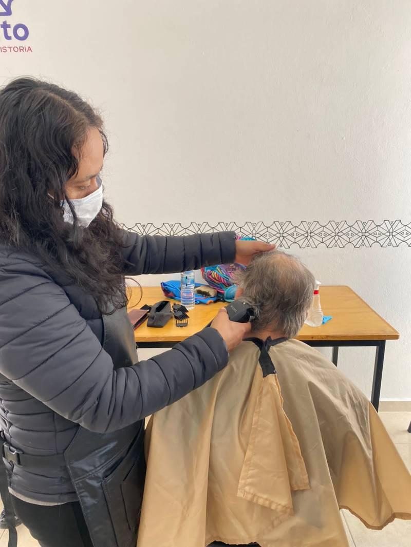 Con gran aceptación se realizó el programa de cortes de cabello gratuitos en Huamantla