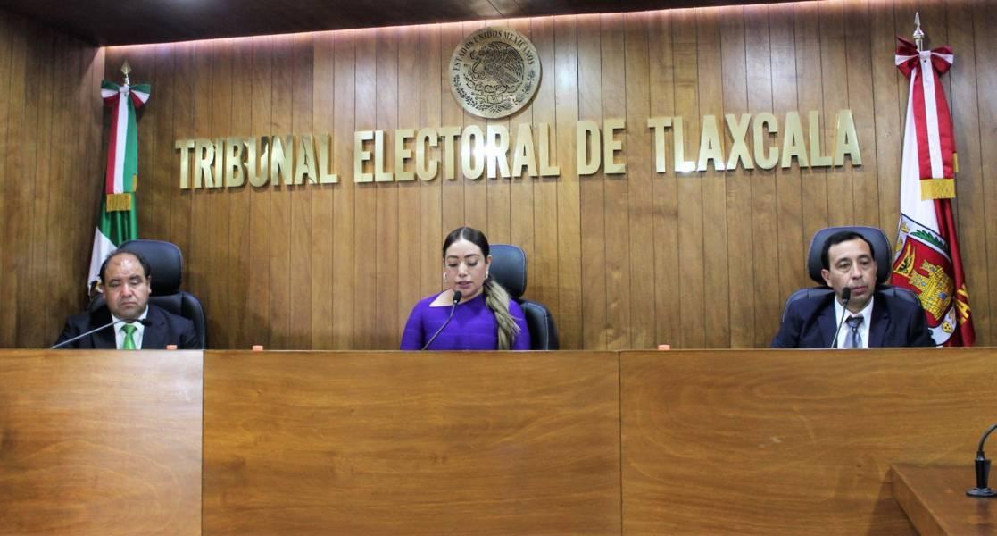 Sesionó el Pleno del Tribunal Electoral de Tlaxcala