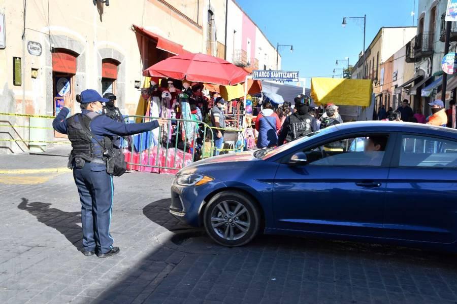Anuncia Ayuntamiento de Huamantla cierres viales en el centro de la ciudad por día de reyes