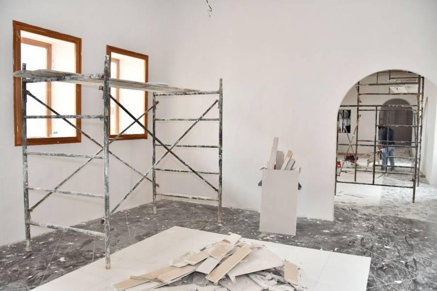 Inicia Ayuntamiento de Huamantla trabajos de remodelación en la plaza de toros y museos de la ciudad