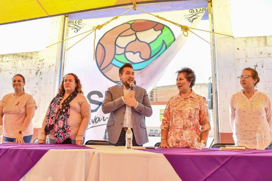 Anuncia Salvador Santos Cedillo importantes obras en el pueblo de Ignacio Zaragoza