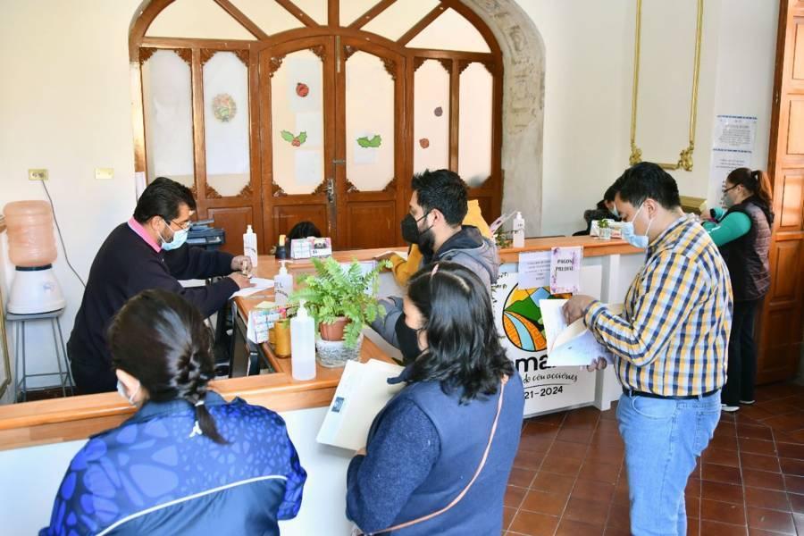Anuncia Ayuntamiento de Huamantla licencias de funcionamiento para pequeños negocios a bajo costo