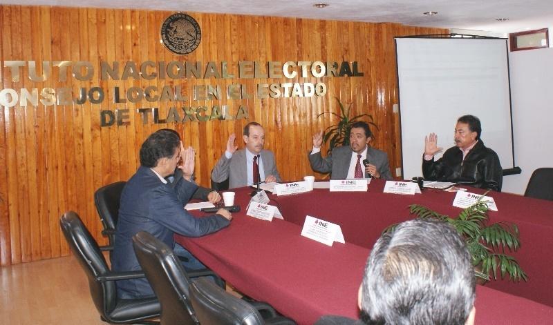 Concluye INE Tlaxcala con su trabajo y responsabilidad en la elección interna del PRD