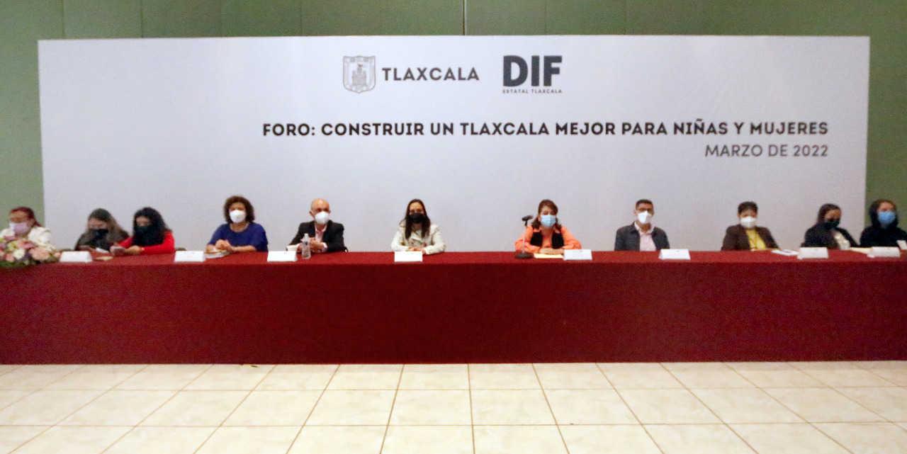 Participan titulares de sistemas municipales DIF en foro “Construir Un Tlaxcala Mejor Para Mujeres Y Niñas"
