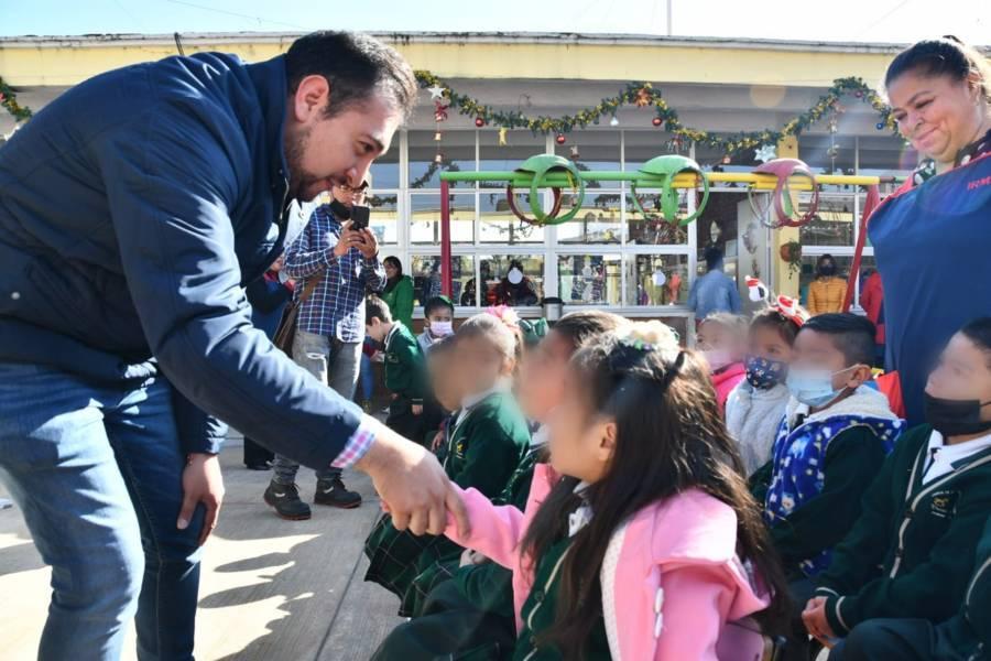 El impulso a la educación es una prioridad en mi gobierno: Salvador Santos Cedillo