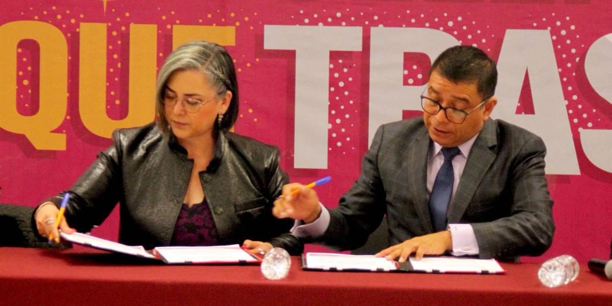 Firman CEDH y UPTx convenio de colaboración académica