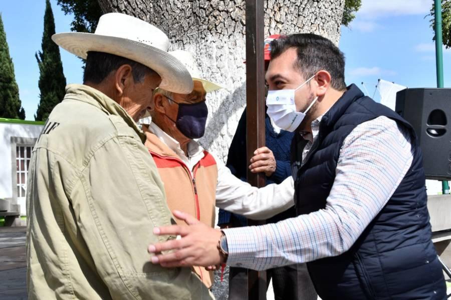 Con la brigada ¨Salvando Tu Comunidad¨seguimos mejorando las localidades de Huamantla: Santos Cedillo 