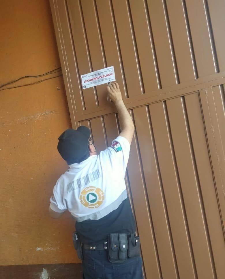 Realiza Protección Civil de Huamantla supervisión de edificios previo a la Huamantlada 