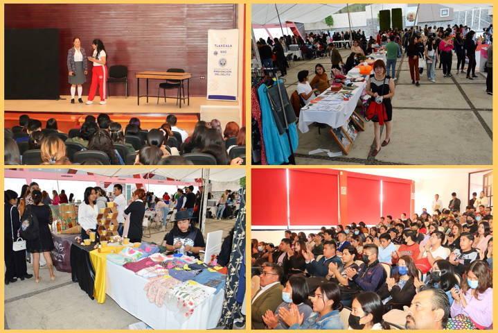 Realiza Federación de Estudiantes de la UATx primera expo-emprendedora