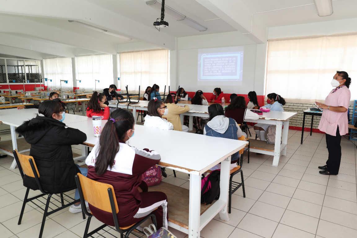 La SEPE autoriza salones llenos en escuelas de Tlaxcala