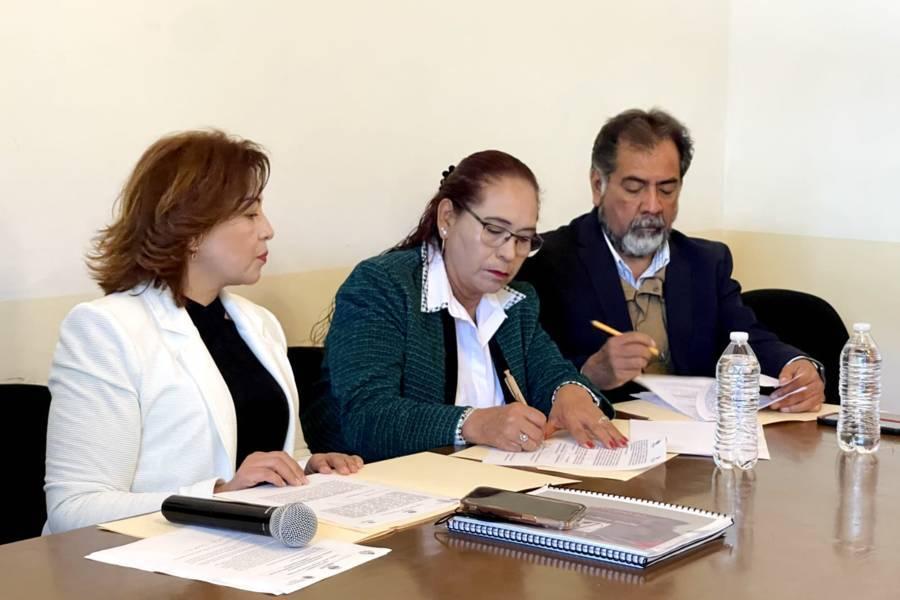 Firma Ayuntamiento de Huamantla convenio a favor de la cultura taurina