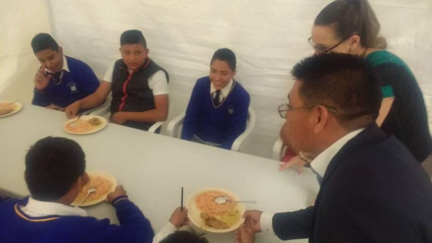 Este comedor mejorara la alimentación de los grupos vulnerables: alcalde