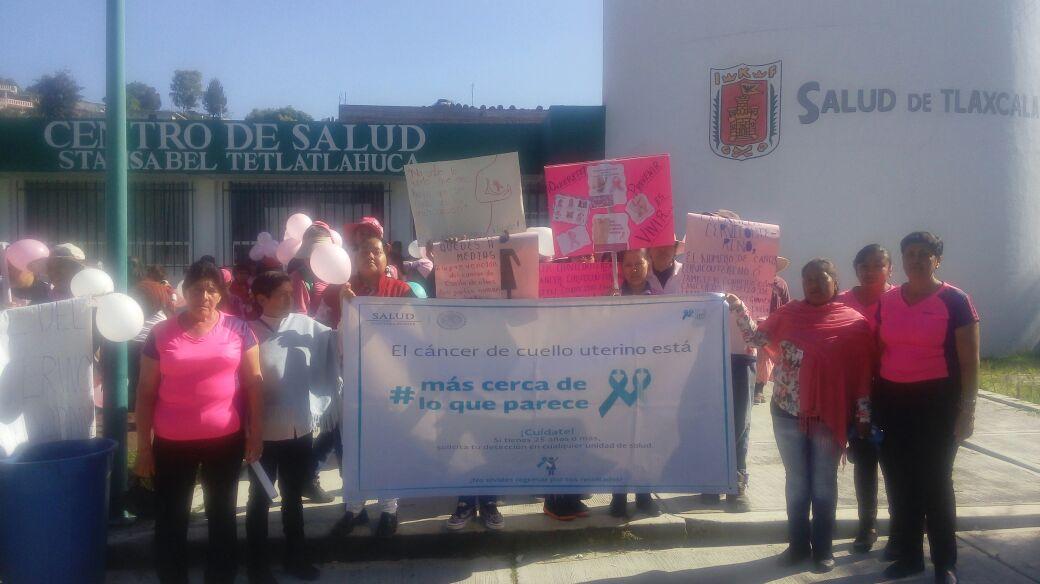 Ayuntamiento se suma a la semana nacional de cáncer en la mujer