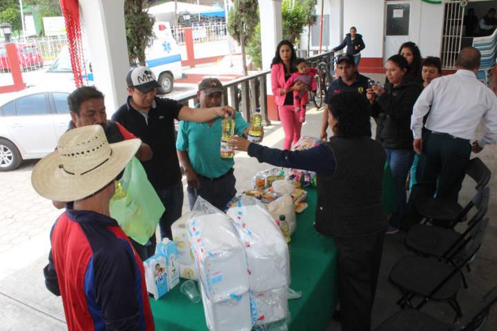 Se consolida SMDIF con afectados del sismo y envía víveres a Jantetelco Morelos