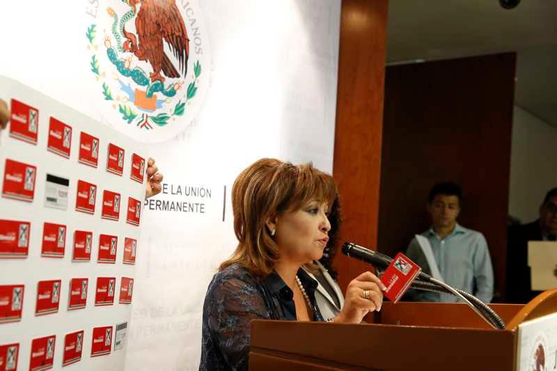 Denuncian Senadoras Lorena Cuéllar y Dolores Padierna compra del voto del PRI en Tlaxcala