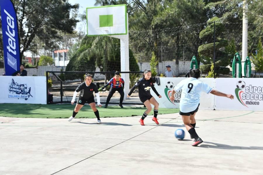 Inaugura Santos Cedillo torneo de fútbol ¨De La Calle A La Cancha 2022¨