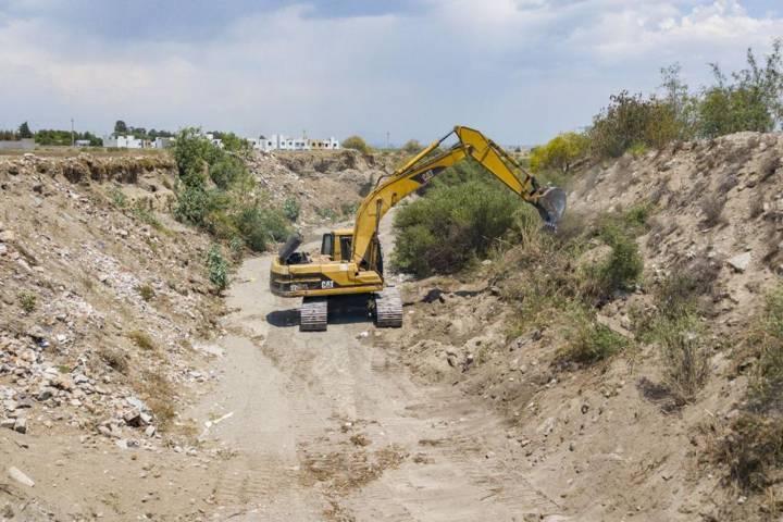 Realiza Ayuntamiento de Huamantla desazolve para proteger a la ciudadanía en temporada de lluvias