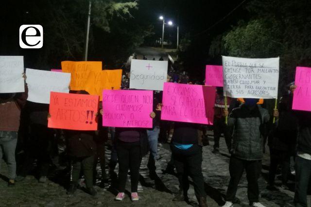 Pobladores de Tlalcuapan responsabilizan a las autoridades del linchamiento