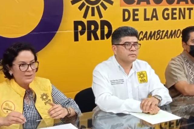 PRD pide a tlaxcaltecas no participar en Revocación de Mandato  