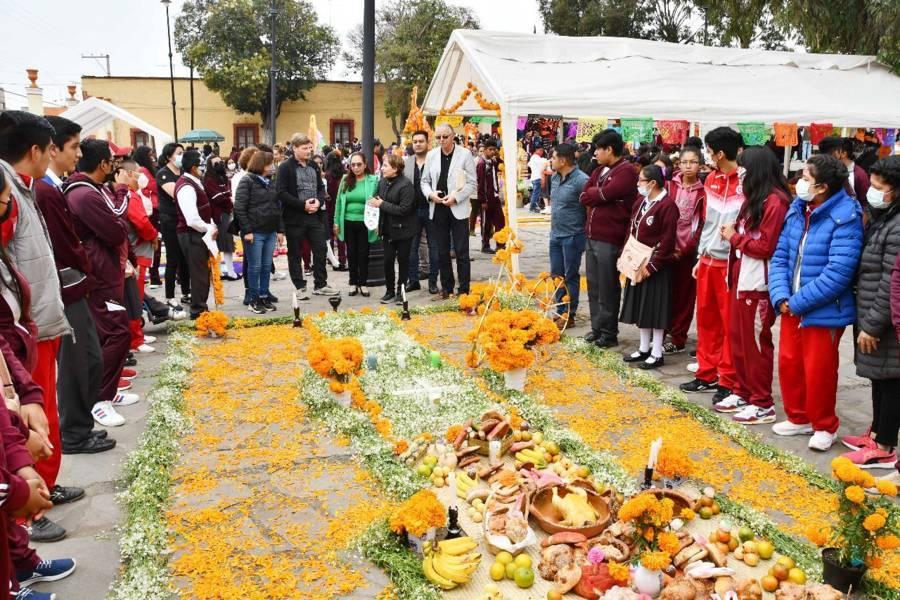 Sorprenden costumbres y tradiciones de Huamantla a delegación de Bad Köstritz