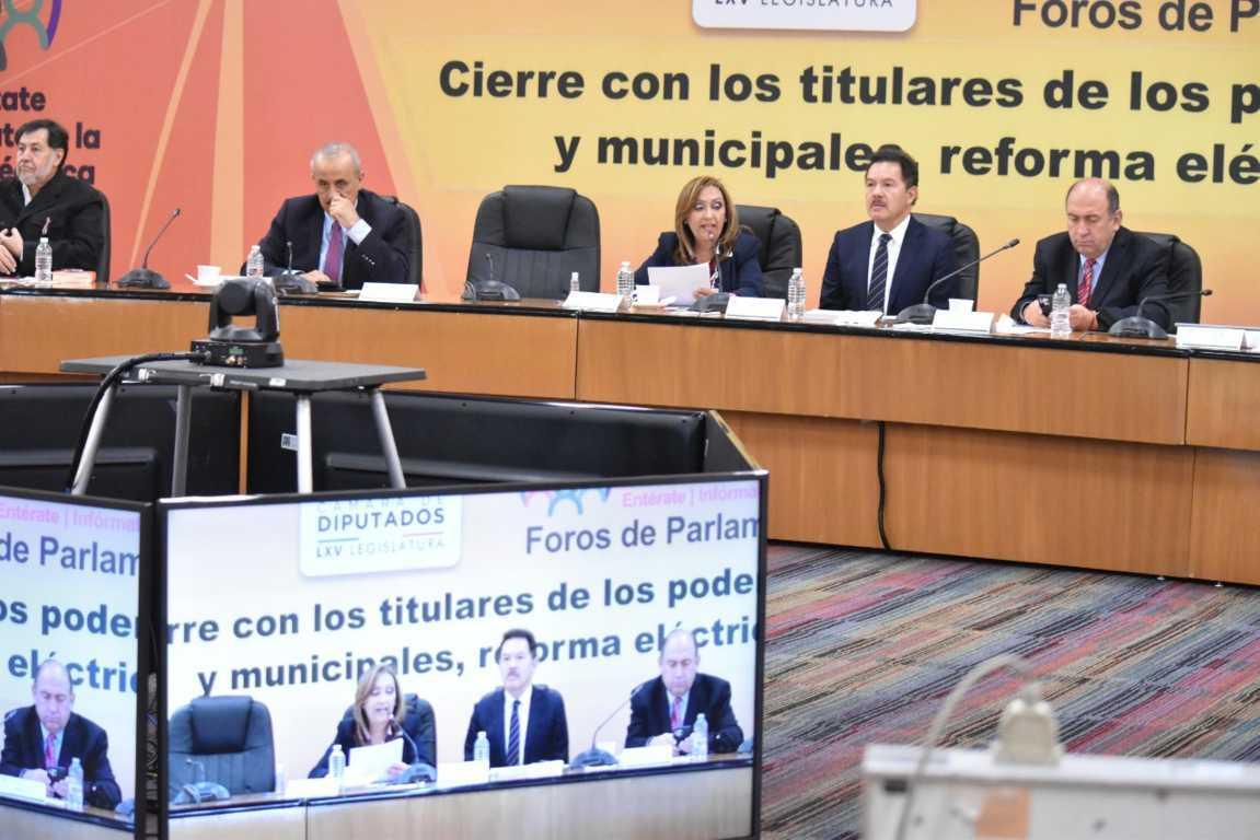 Reiteró gobierno de Tlaxcala respaldo a reforma eléctrica