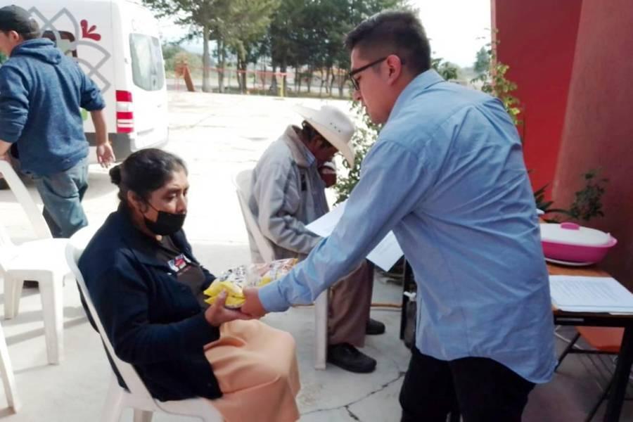 Impulsa la brigada “DIF en tu comunidad” el bienestar de nuevo San José Teacalco