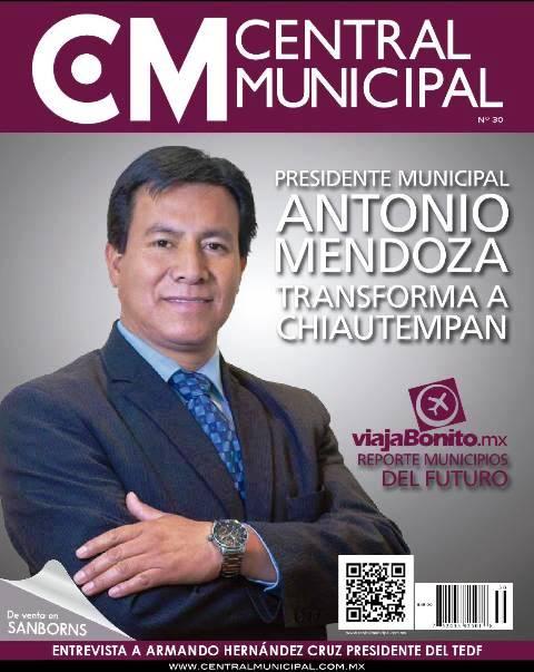 Alcalde mala paga se promociona en revistas nacionales