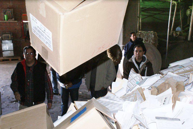 Destruye IFE material electoral reservado para muestra de estudios del PEF 2011-2012