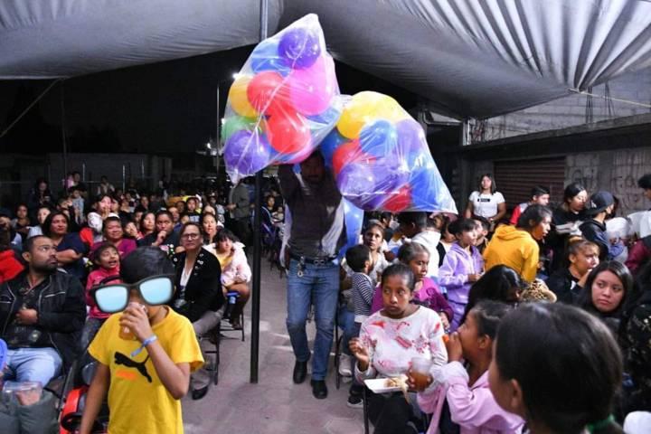 Celebra PAN a mamás, niñas y niños de Tlaltelulco