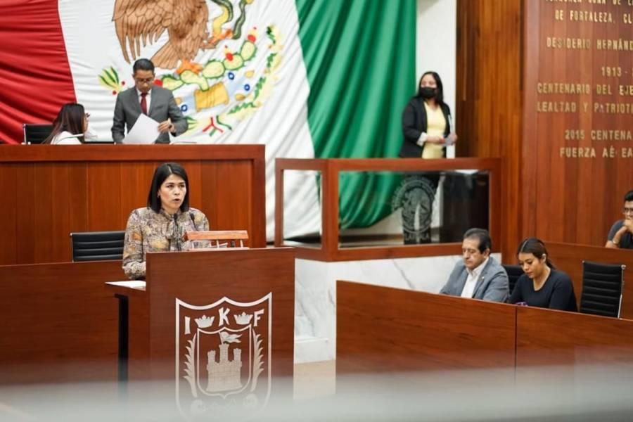 Propone Diana Torrejón emisión de la Ley de Desarrollo Económico del Estado de Tlaxcala