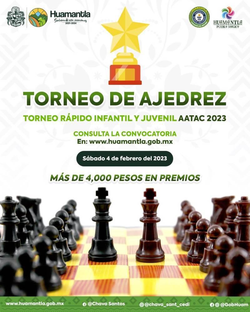 Realizará la asociación de ajedrecistas de Tlaxcala torneo de ajedrez en Huamantla