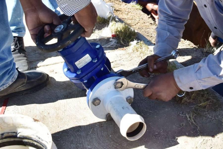El abasto de agua está garantizado en obra que ejecuta el gobierno del estado: CAPAMH