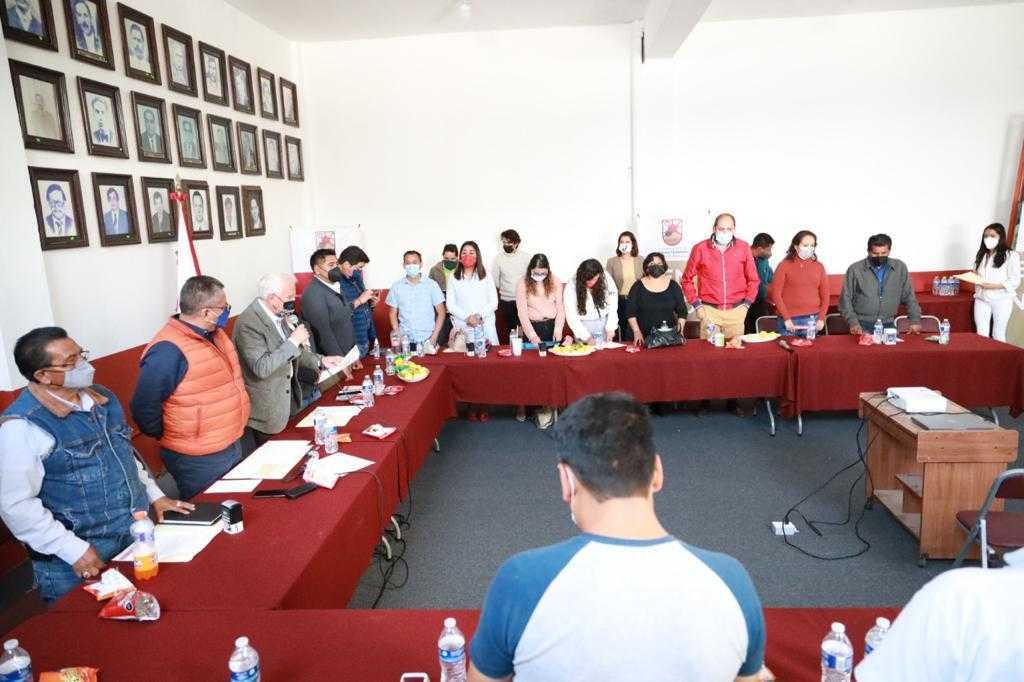 Toma protesta en Sesión de Cabildo el nuevo Comisario en Chiautempan