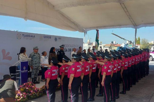 Inicia funciones policía de género en Tlaxcala; brindarán protección a mujeres 