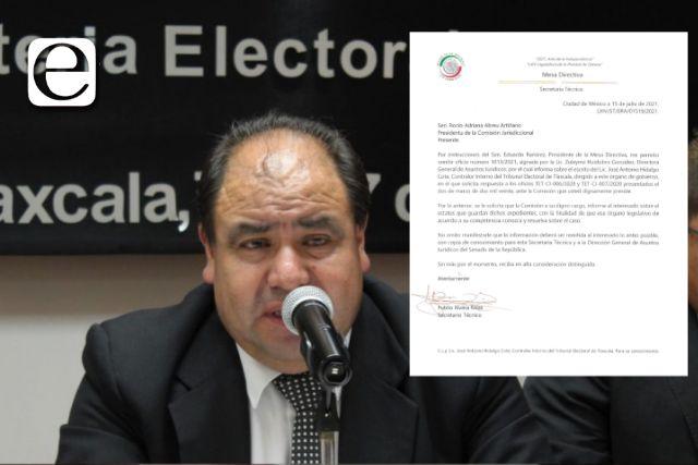 Senado revive averiguación contra el magistrado Miguel Nava por corrupto  