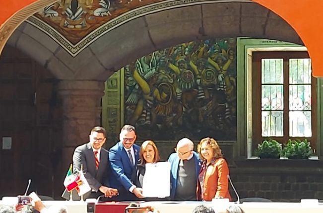 LCC firma la Declaratoria por Tlaxcala para la protección del patrimonio cultural