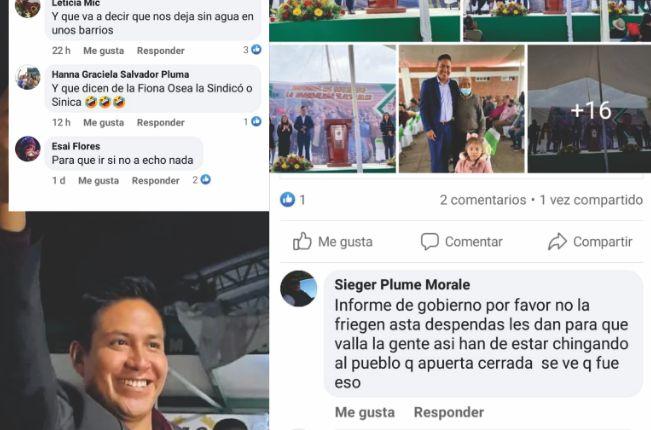 Alcalde de Tlaltelulco regaló despensas para que la gente acudiera al informe  