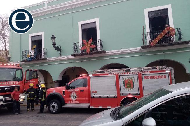 Se incendia restaurante Liverpub en el centro de Tlaxcala